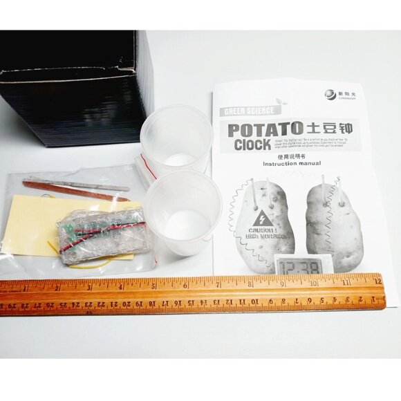 NEW! Educational Potato clock experimenting Kit - Picture 5 of 5